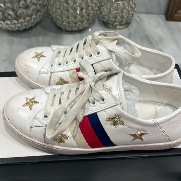 Gucci bee sneakers size 6 - Picture 7 of 7